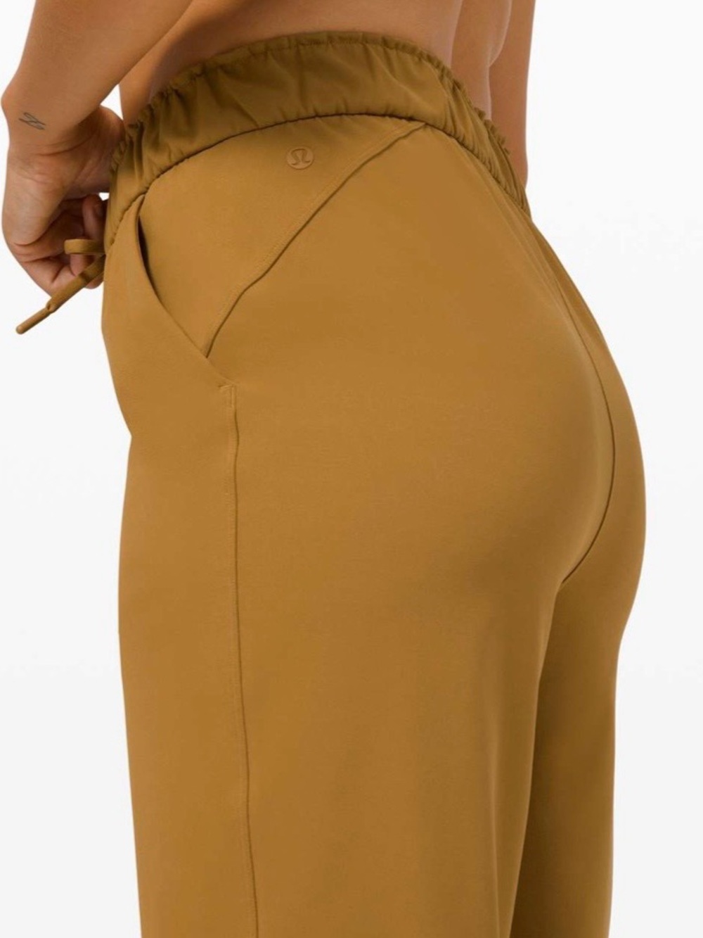 Lululemon Keep Moving Crop 23” Spiced Bronze Pants Stretch High Rise Size 8 - Picture 11 of 11